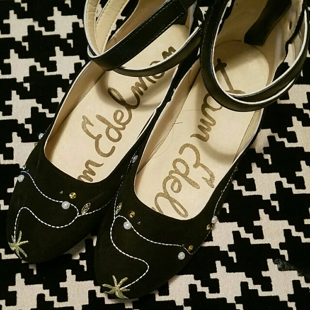Girls size 4 Sam Edelman flats